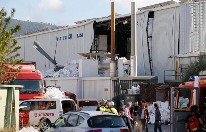 Explosion at polystyrene factory leaves three dead and several injured