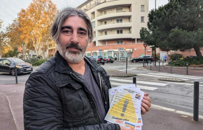 Between gathering and filtering dams, taxis mobilized in Toulouse