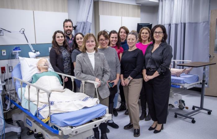 Inauguration of new premises in Respiratory Therapy Techniques at Cégep de Rivière-du-Loup