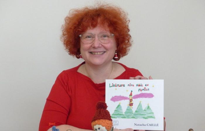 In Vendée, Natacha Caillé writes and illustrates books for child readers