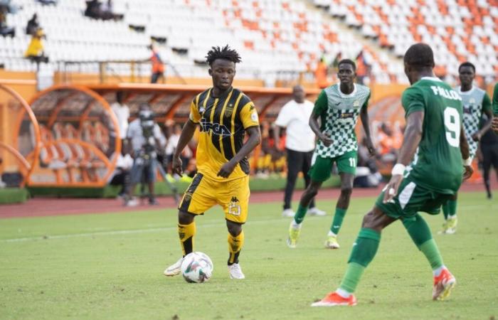 Failed entry for Jaraaf, beaten 2-0 by ASEC Mimosas