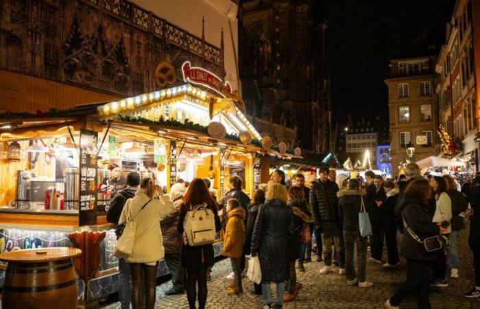 Tradition. In Strasbourg, the largest Christmas market in France has opened its doors