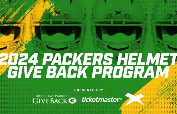 Packers give back, Ticketmaster to donate new helmets to 10 Wisconsin high school football teams