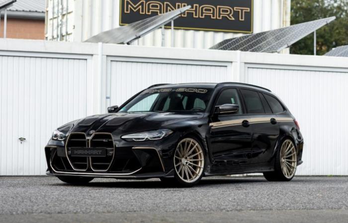 Manhart MH3 800 Touring, a preparation for those who find the BMW M3 Touring not radical enough