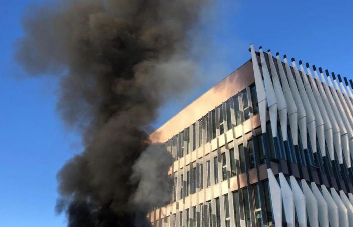 VIDEO – Angry farmers: in Nîmes, fire in front of the Crédit Agricole headquarters