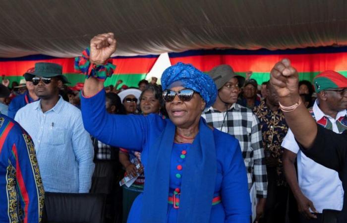 Who is Netumbo Nandi-Ndaitwah, potential first female president of Namibia?