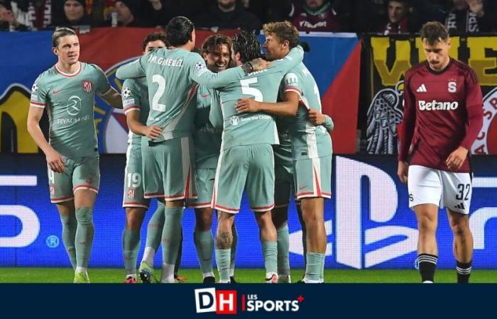 Champions League: Atlético rolls over Sparta Prague, AC Milan gets scared in Bratislava, Barcelona beats Brest