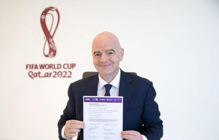 Gianni Infantino calls Qatar Legacy Fund 2022 at “unprecedented level, never seen before”