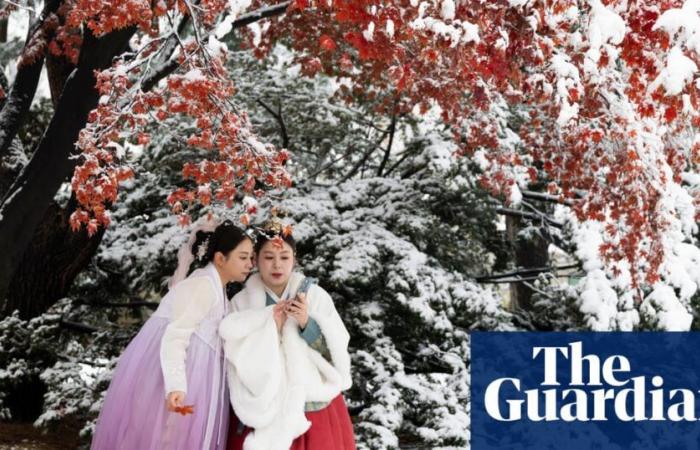 Seoul slows down under blanket of heaviest November snow in 100 years | South Korea