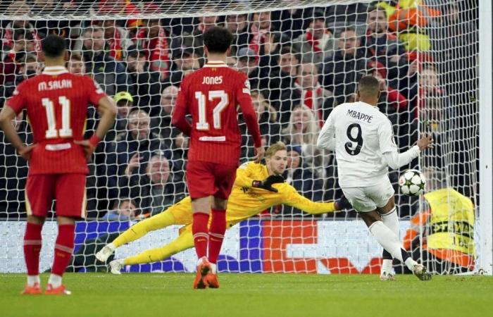 Real Madrid: When will Kylian Mbappé's endless fall end, after this missed penalty at Anfield?