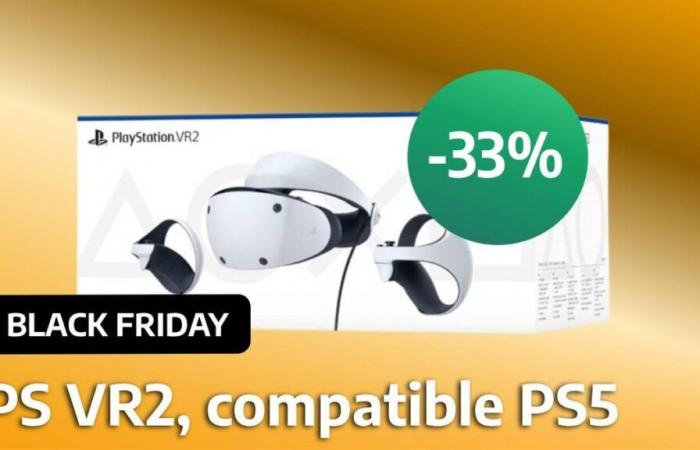 Sony’s PlayStation VR2 is at a Black Friday price: to compete with the Meta Quest 3, it is listed at -33% on Amazon!