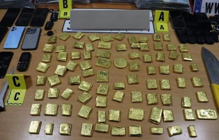 Five individuals arrested in Oujda for international gold trafficking