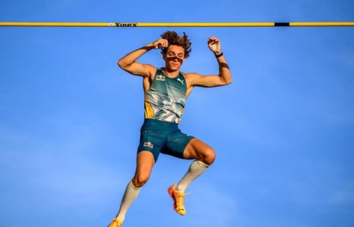 what is Armand Duplantis' limit in pole vault?