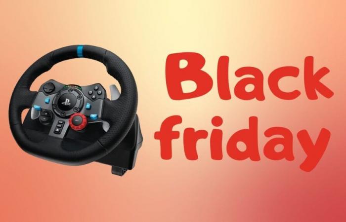 Black Friday: Cdiscount smashes the price of this Logitech steering wheel