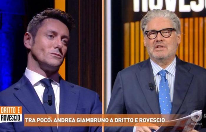 Giambruno to «Dritto e Rovescio»: «I should have protected a woman and I didn’t. Seeing myself again I was ashamed”