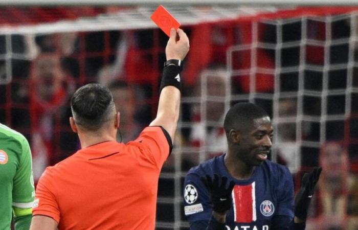 PSG: the terrible number on Dembélé’s red