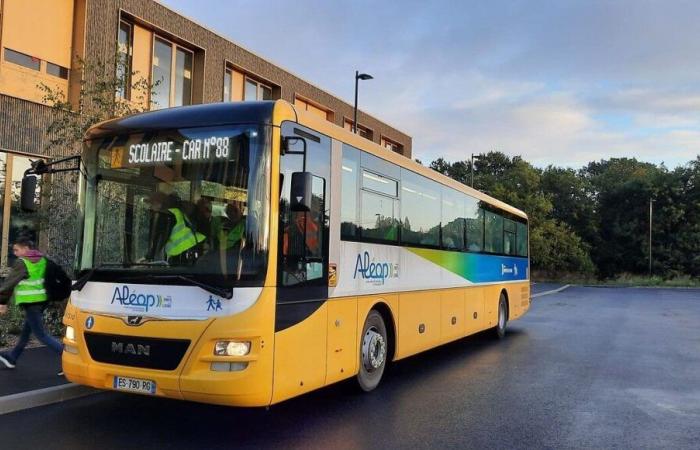 A strike disrupts the circulation of Aleop coaches in Loire-Atlantique this Friday, particularly schools