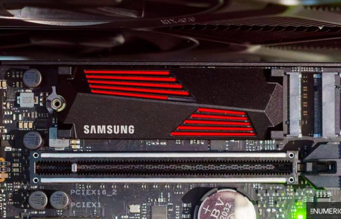 Samsung 990 Pro test with heatsink: a high-performance and very durable SSD