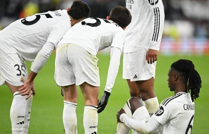 Real Madrid. Eduardo Camavinga injured in left thigh and absent for several weeks