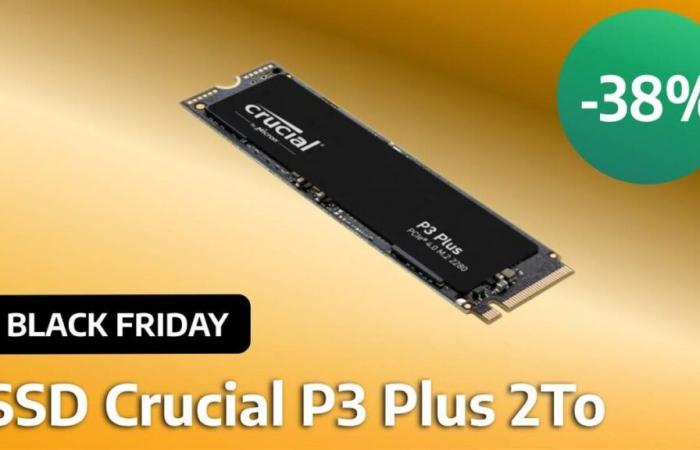 Black Friday: the price of this 2TB SSD is plummeting