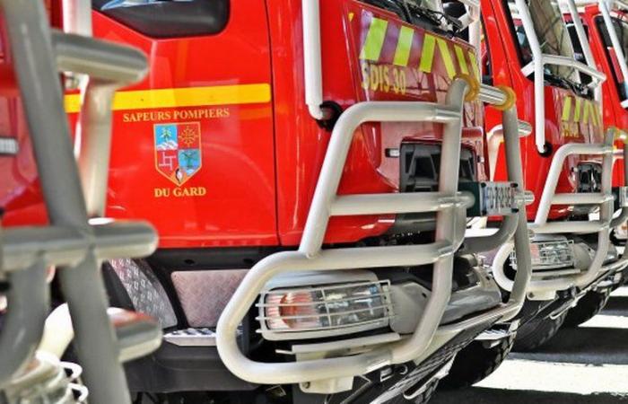 Six refrigerated trucks from the Food Bank destroyed by a fire at the Nîmes station market