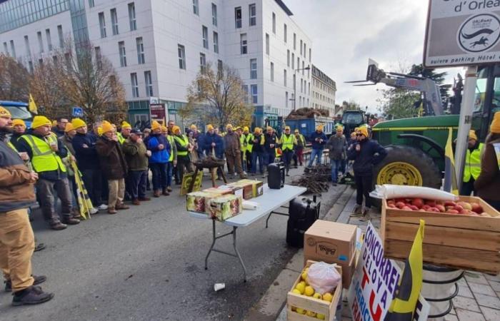 The farmers' demonstration in Orléans ends: “We get nothing, they hope we demobilize”