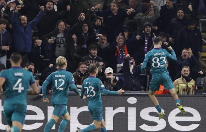 Anderlecht reacts twice and takes an important point against FC Porto