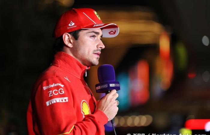 Formula 1 | Leclerc: If Ferrari starts well in Qatar, it has its chances