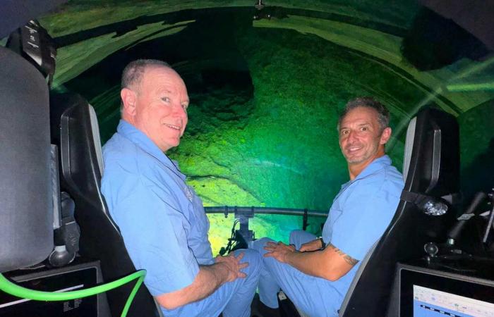 Prince Albert II and Leonardo DiCaprio on an expedition to the Solomon Islands