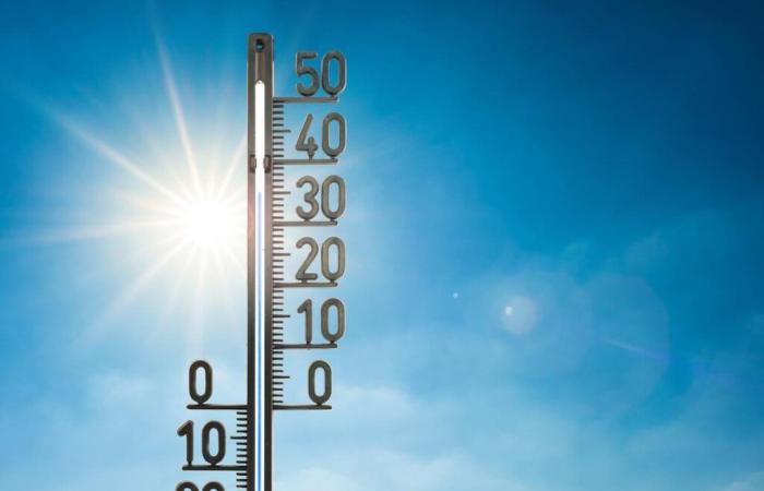 Temperatures forecast for Thursday, November 28, 2024