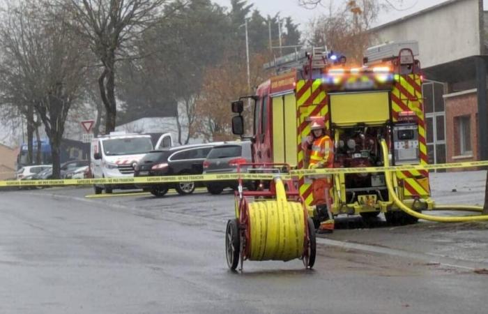 Three companies evacuated after a gas leak in Challans