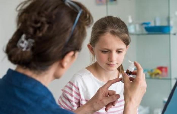 Memory problems in children with asthma