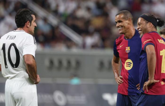 Barça ‘steals’ from Madrid even in the Veterans Classic: Figo couldn’t believe it