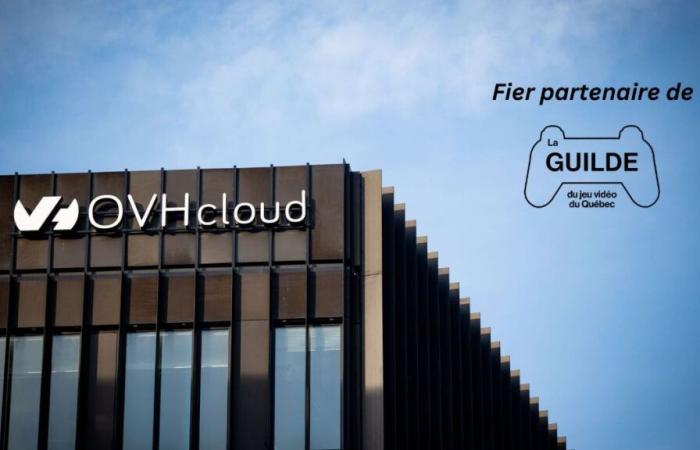 OVHcloud is a new partner of the Quebec Video Game Guild.