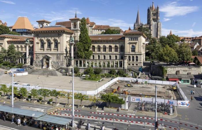 The partial closure of the Riponne car park is hurting Lausanne traders