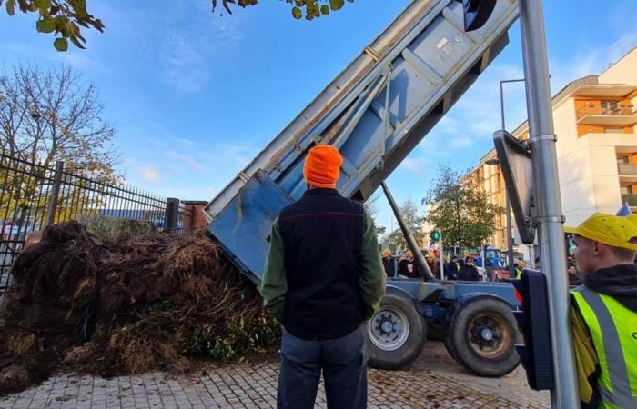 The farmers' demonstration in Orléans ends: “We get nothing, they hope we demobilize”