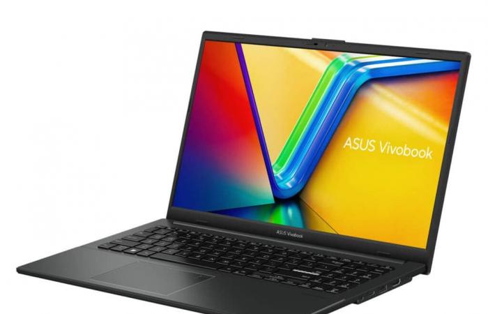 Promo €487 Asus VivoBook S1504FA-DRNJ1318W, inexpensive laptop PC Black thin and light 15″ antimicrobial nomadic 10h AMD Ryzen 5 with fast 512 GB SSD