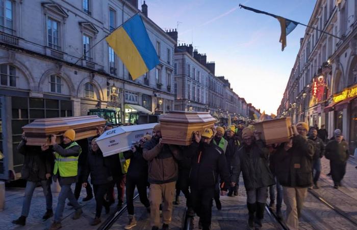 The farmers' demonstration in Orléans ends: “We get nothing, they hope we demobilize”