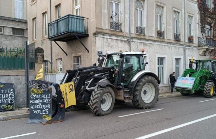 Agricultural crisis: new actions in Drôme and Ardèche, unions received by the Ardèche prefect