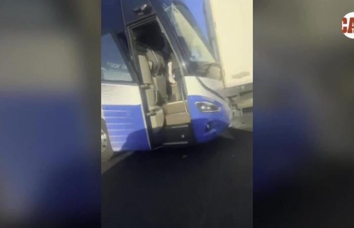 Real Madrid: Real Madrid bus suffers a minor collision on its return trip from Liverpool