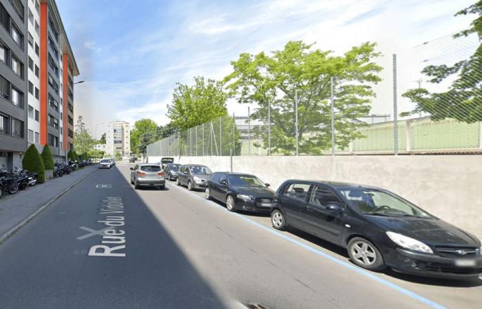 Accident in Geneva: a scooter rider between life and death