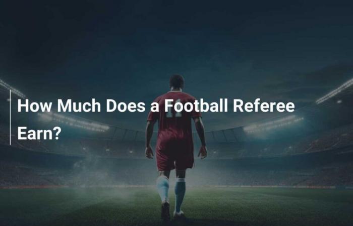 What is the salary of a football referee?