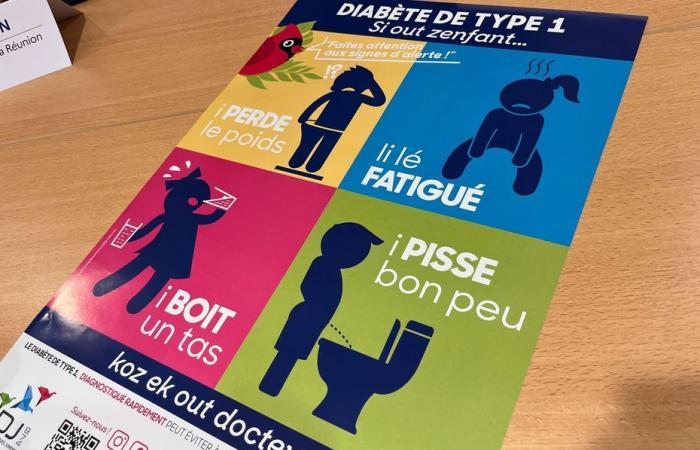 A prevention campaign against type 1 diabetes, more than 300 children affected in Reunion Island