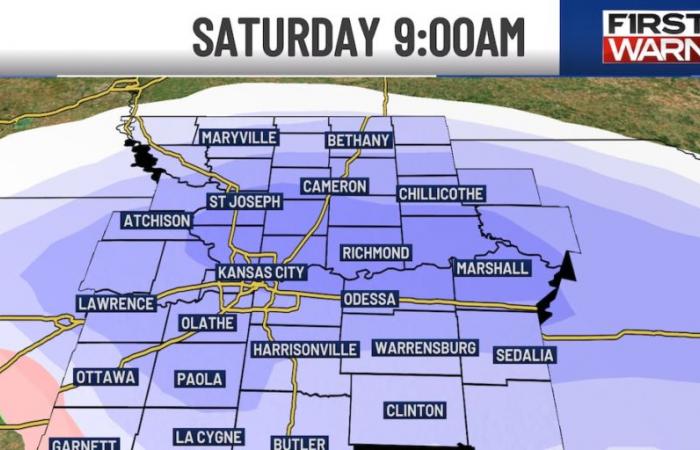 Frigid air arrives for Thanksgiving and First Warn set for first snow