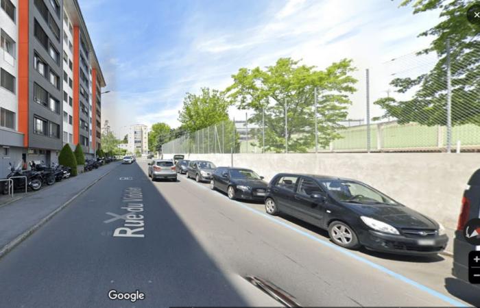 Accident in Geneva: a scooter rider between life and death