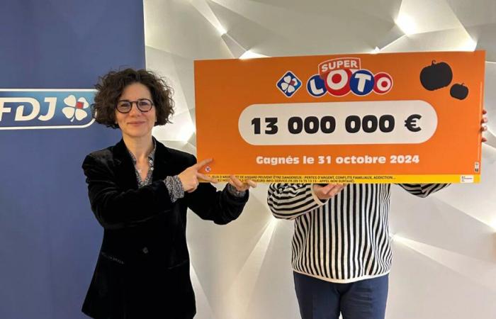 a retiree wins 13 million euros for her daughter's birthday