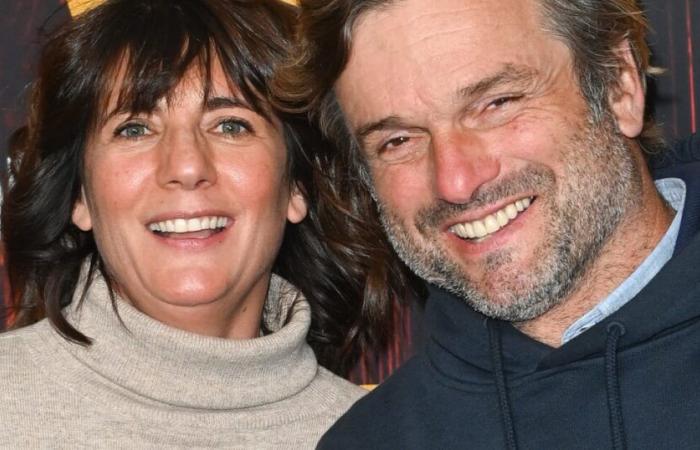 Estelle Denis supports her companion Marc Thiercelin who has just announced his ambitious new project