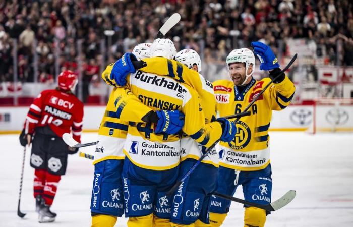 Ice hockey: Davos crushes the LHC at the Vaudoise arena