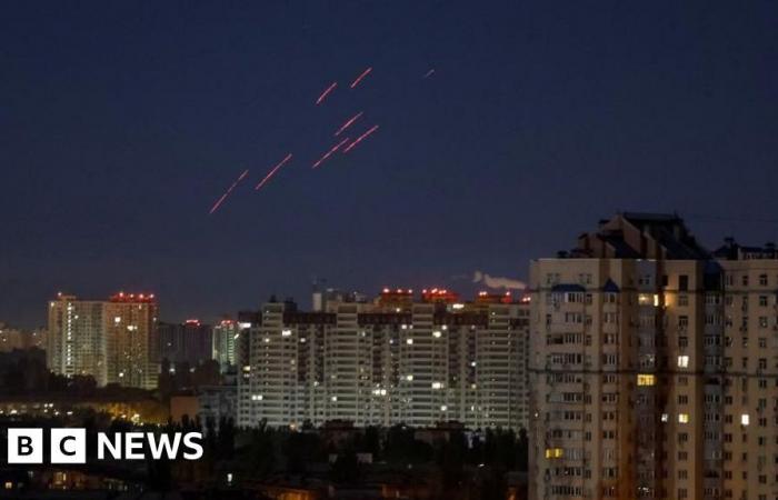 Emergency blackouts across Ukraine after ‘massive’ missile attack