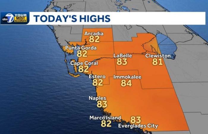 Warm and sunny Thanksgiving for the Gulf Coast